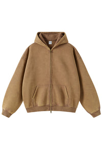 Washed-Sand Zip